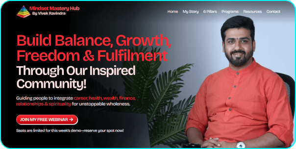 Life and Career Coach Website