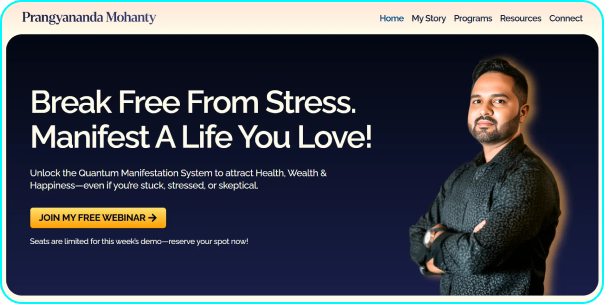 Life and Career Coach Website